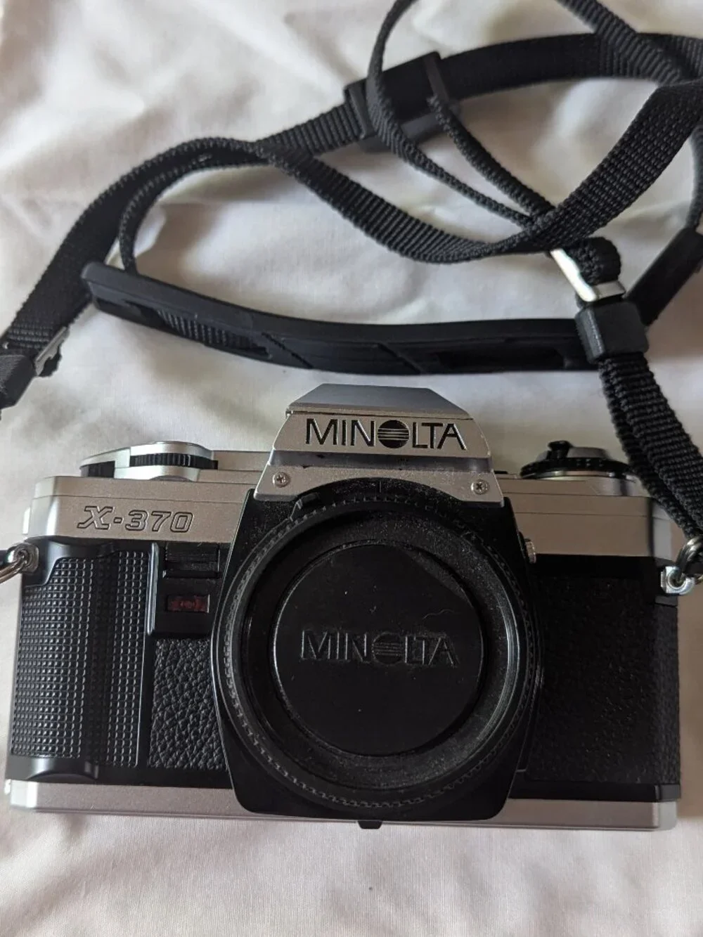 Vintage Minolta X-370 35mm film camera